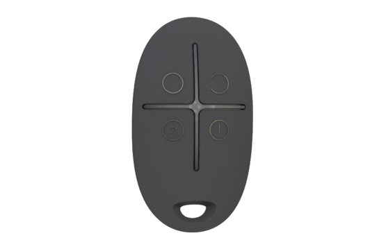 AJAX SpaceControl Black Bezdrôtová kľúčenka